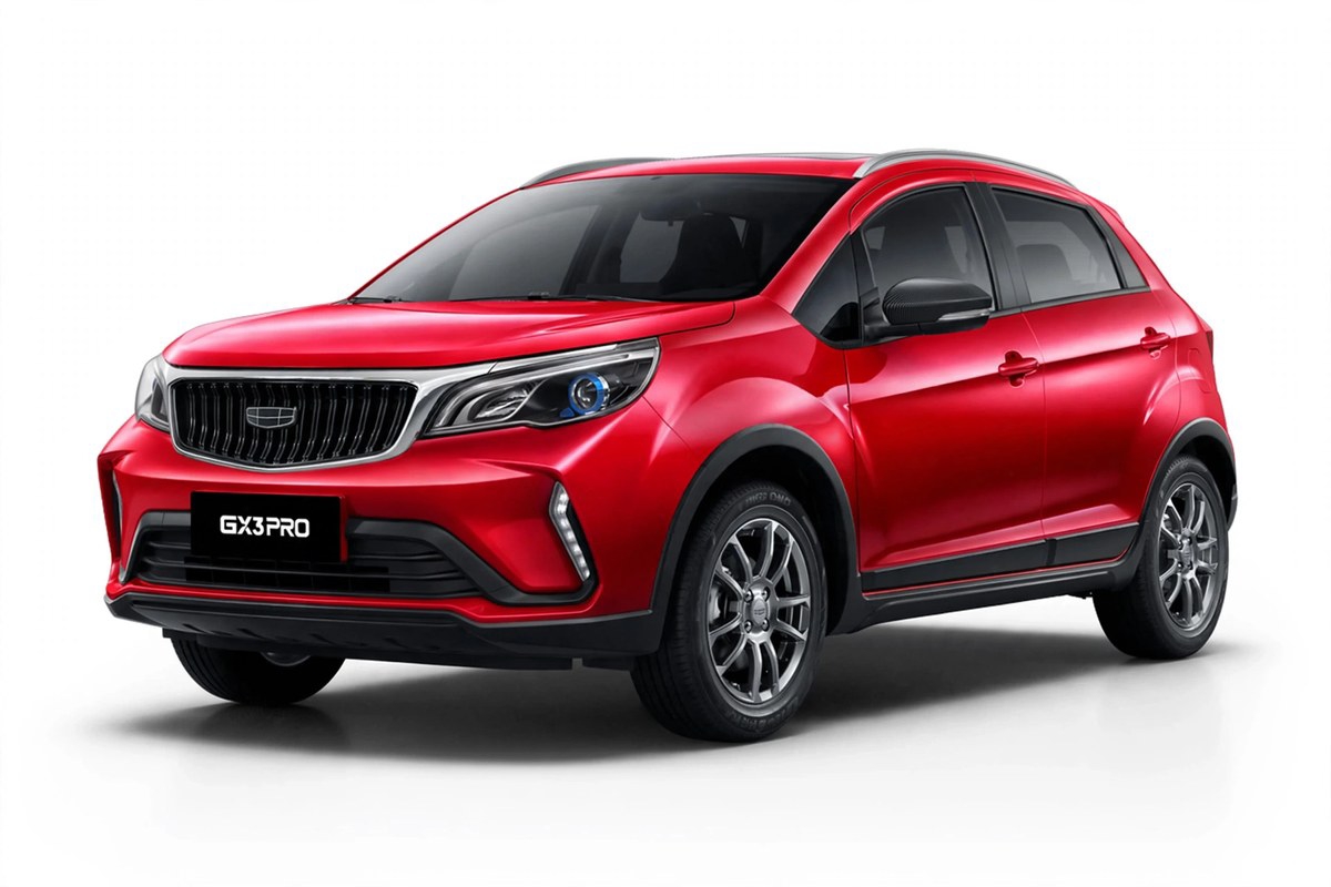 Geely GX3 Pro rouge crossover urbain prix 13 000 000 FCFA TTC chez ABN Motors distributeur exclusif Geely Cameroun