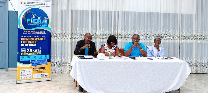 Douala accueillera du 28 au 31 octobre 2026 la première édition de la Foire internationale sur les énergies renouvelables en Afrique, désignée par l’acronyme FIERA